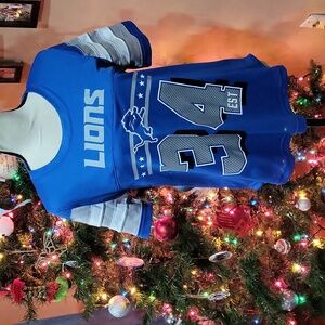 NFL Team Apparel Detroit Lions Jersey